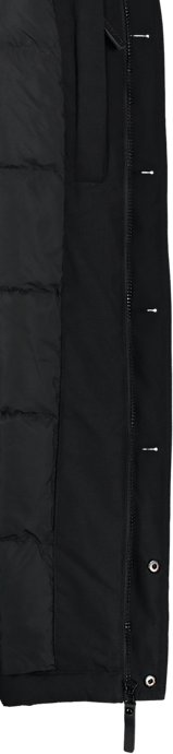 Men's black down parka RELY