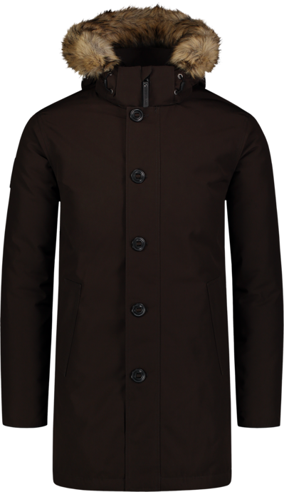 Geacă de iarnă maro pentru bărbați RELY