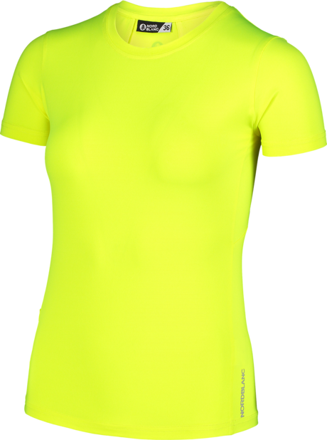 Sárga női póló futáshoz VIGOROUS