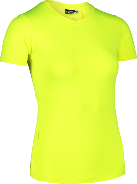 Sárga női póló futáshoz VIGOROUS
