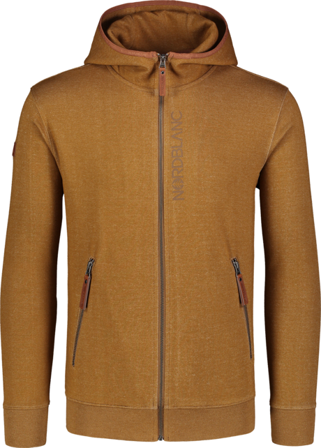 Herren Sweatjacke braun THRIFT