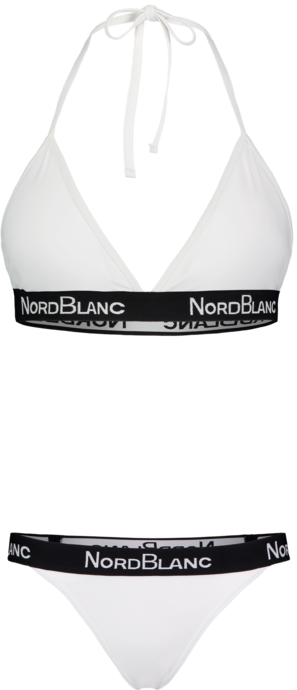Bílý dámský bikinový top TROPICAL