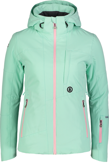 Women's green ski jacket HARSH