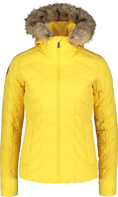 Damen Winterjacke gelb CAGEY