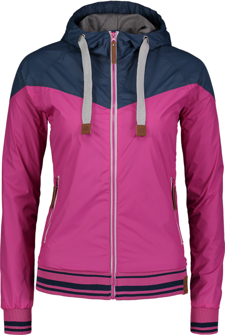 Damen Wasserdichte Outdoor- Jacke pink FASHION