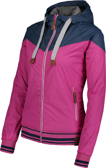 Damen Wasserdichte Outdoor- Jacke pink FASHION