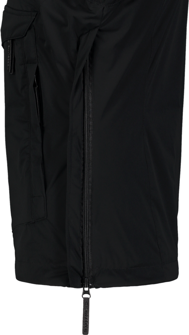 Women's black anorak HONEST