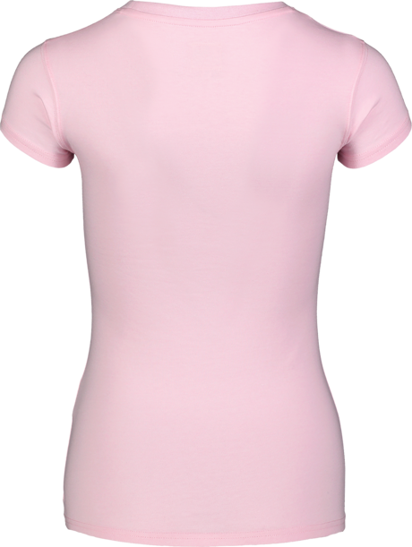 Women's pink cotton t-shirt FLOCK