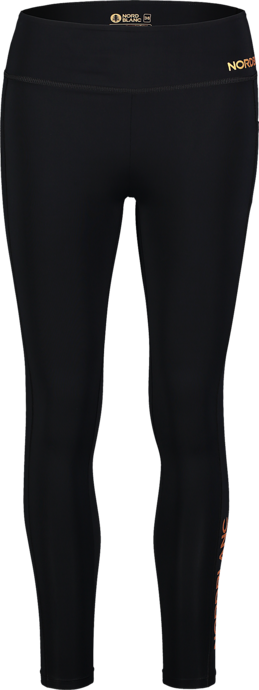 Women's black sports leggings SELF