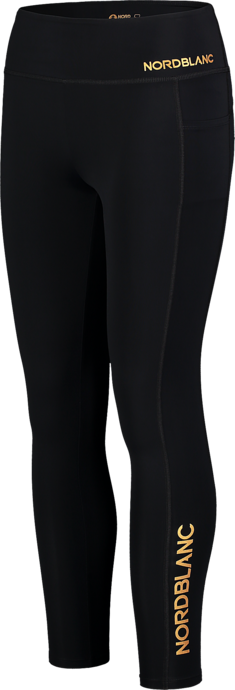 Women's black sports leggings SELF