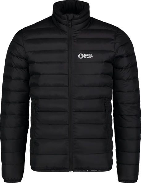 Men's black quilted jacket HIGHLANDER