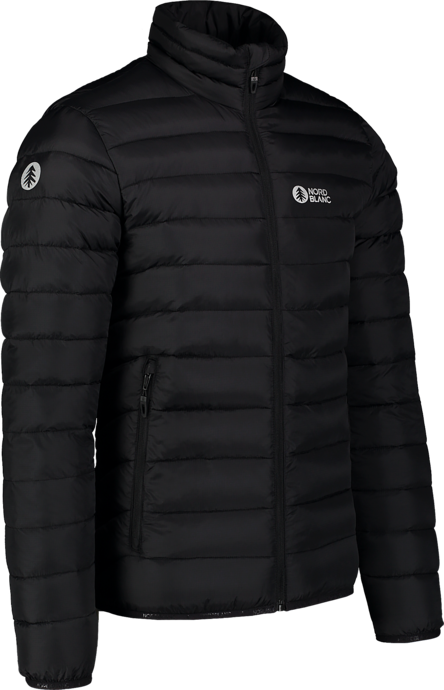Men's black quilted jacket HIGHLANDER