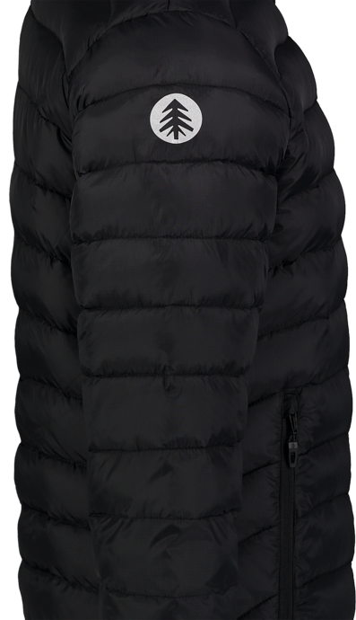 Men's black quilted jacket HIGHLANDER