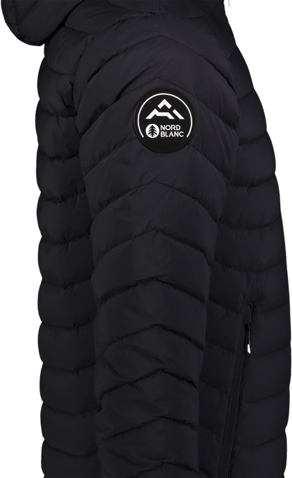 Men's black down jacket PATHWAY