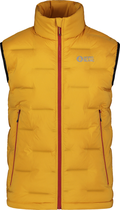 Men's yellow winter vest CHASM