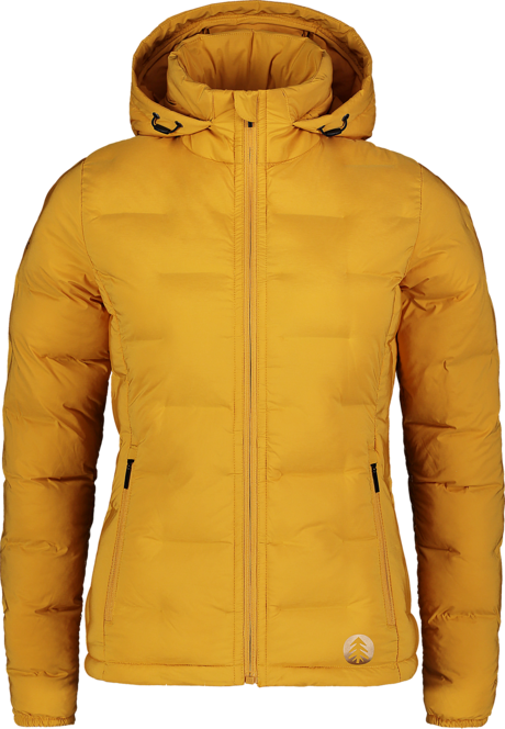 Women's yellow light winter jacket CLARITY