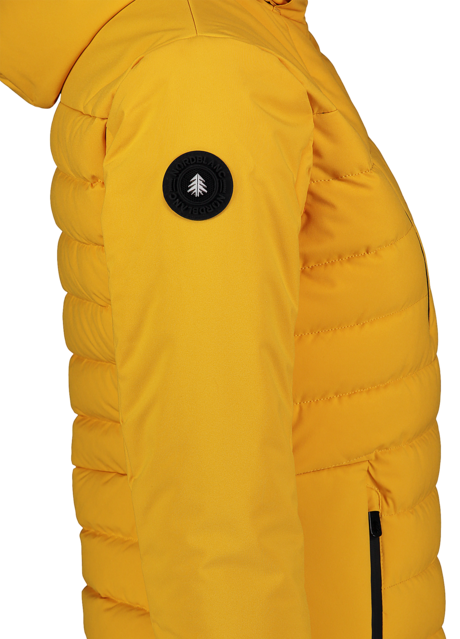 Women's yellow ski jacket FLOURISH