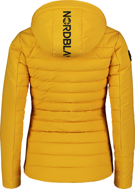 Women's yellow ski jacket FLOURISH