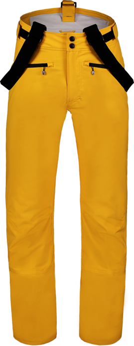 Men's yellow ski pants VALLEY