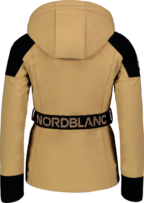 Softshell damski spodnie narciarskie Nordblanc Mocno obcisłe niebieski  NBFPL7562_MHZ 