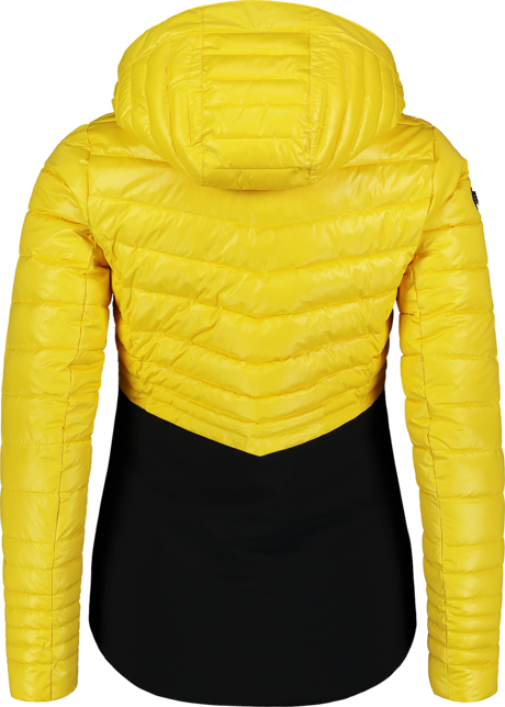 Women's yellow winter jacket DIVIDUAL