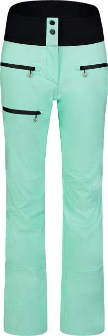 Women's green ski pants OBLIGE