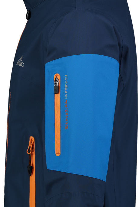 Tmavě modrá pánská 3LL outdoorová bunda EXPLORER