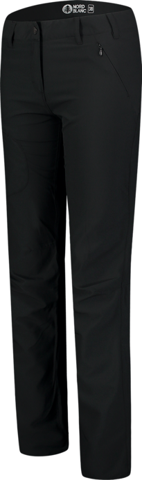 Damen Leichte- Outdoorhose schwarz PETAL