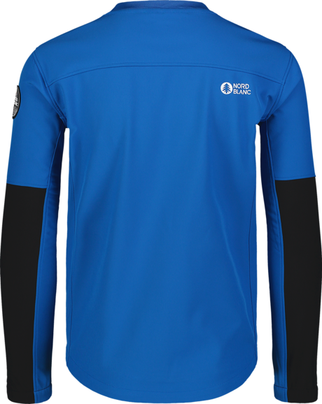 Men's blue softshell sweatshirt DECOMPONATE