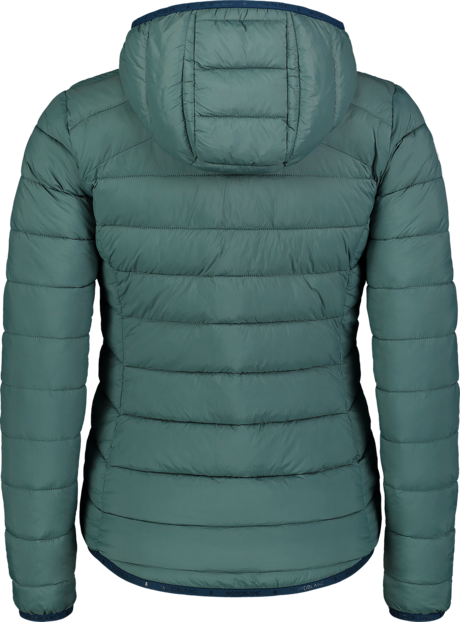 Women's green quilted jacket MOMENT