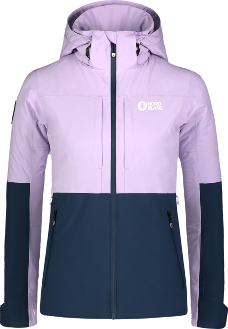 Women's violet ski jacket SEPARATED