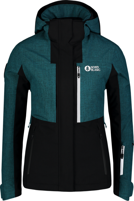 Women's green ski jacket TOPS