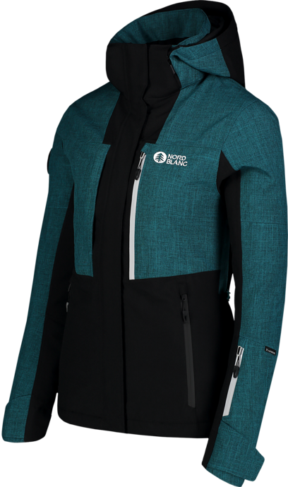 Women's green ski jacket TOPS