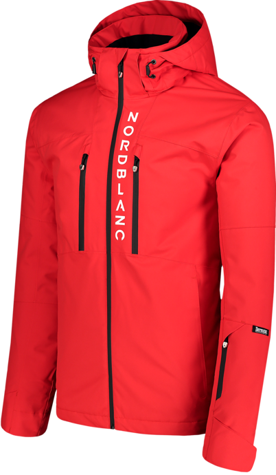 Men's red ski jacket FUNCTIONAL