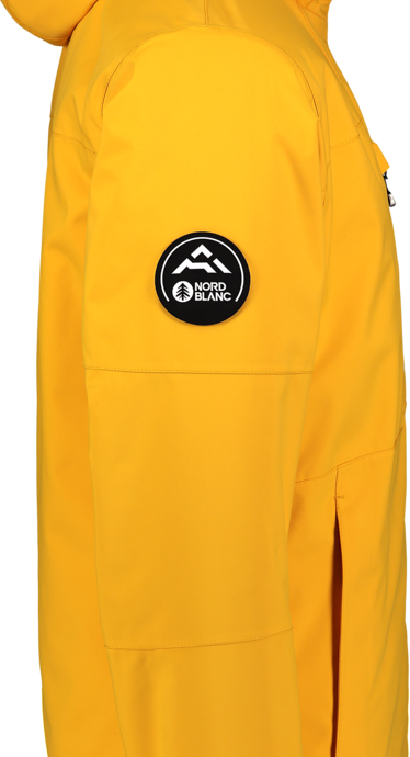 Men's yellow ski jacket FUNCTIONAL