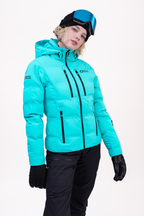 Women's blue winter jacket NAVIGATE