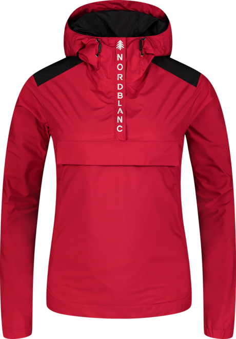 Women's red anorak LIGHTSOME