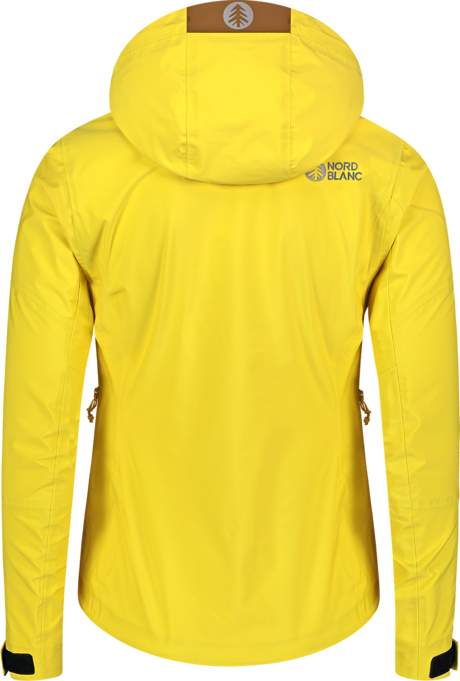 Women's yellow 3LL outdoor jacket SINGULAR