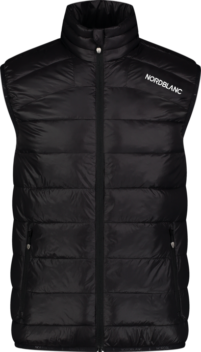 Men's black winter vest SOULMATE