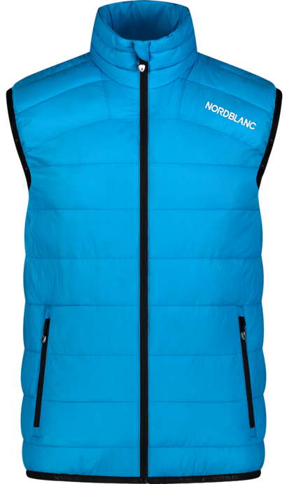 Men's blue winter vest SOULMATE