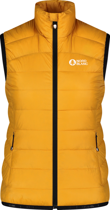 Women's yellow winter vest APPRECIATE