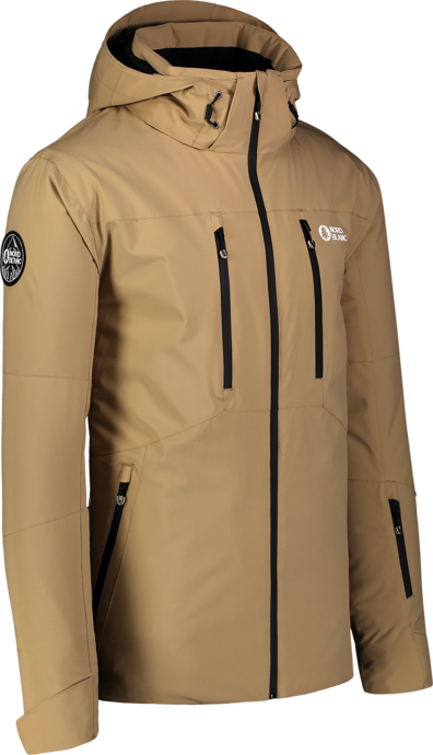 Herren Ski- und Snowboardjacke beige IMPRESSIVE