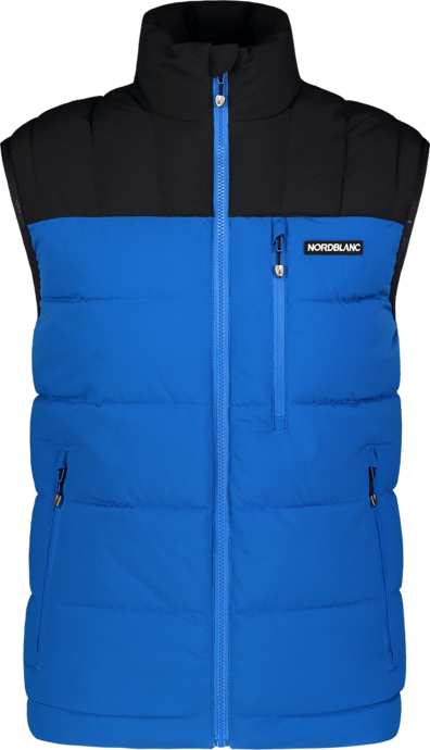 Men's blue winter vest DUAL