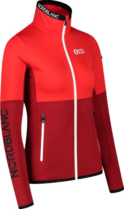 Damen Powerfleecejacke rot GIMMICK