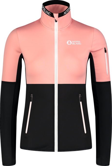 Women's pink powerfleece jacket GIMMICK