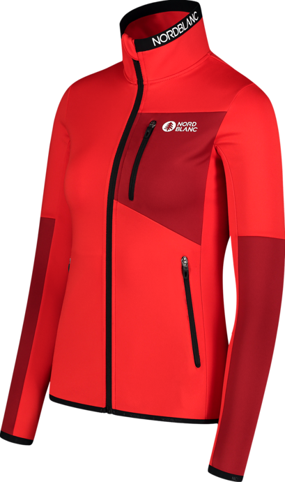 Damen Powerfleecejacke rot HEATUP