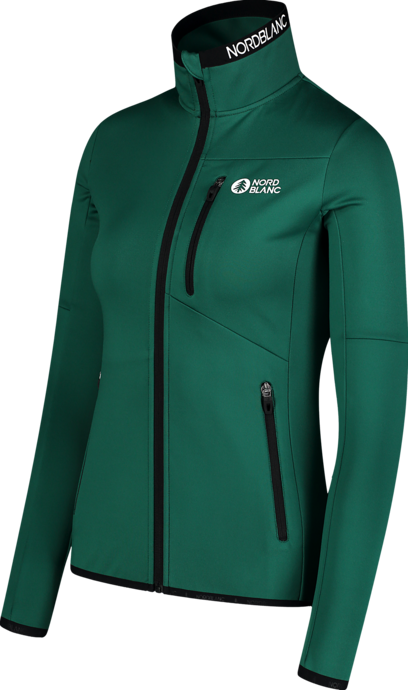 Women's green powerfleece jacket HEATUP