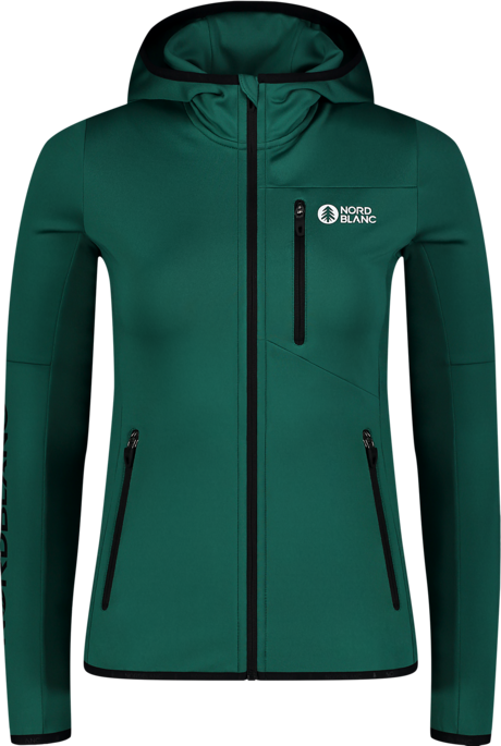 Damen Powerfleecejacke grün WARMNESS