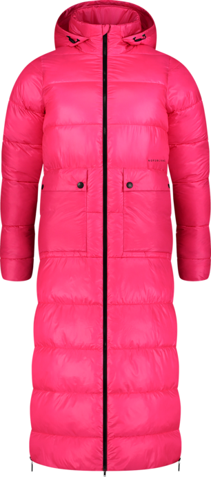 Women's pink winter parka MANIFEST