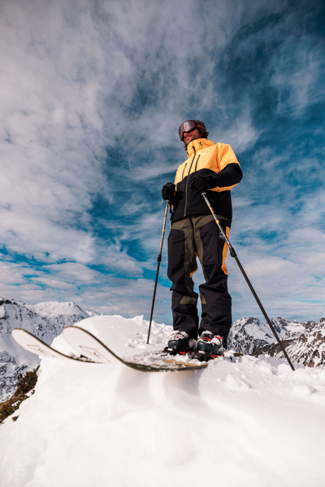 Men's khaki ski pants MAD